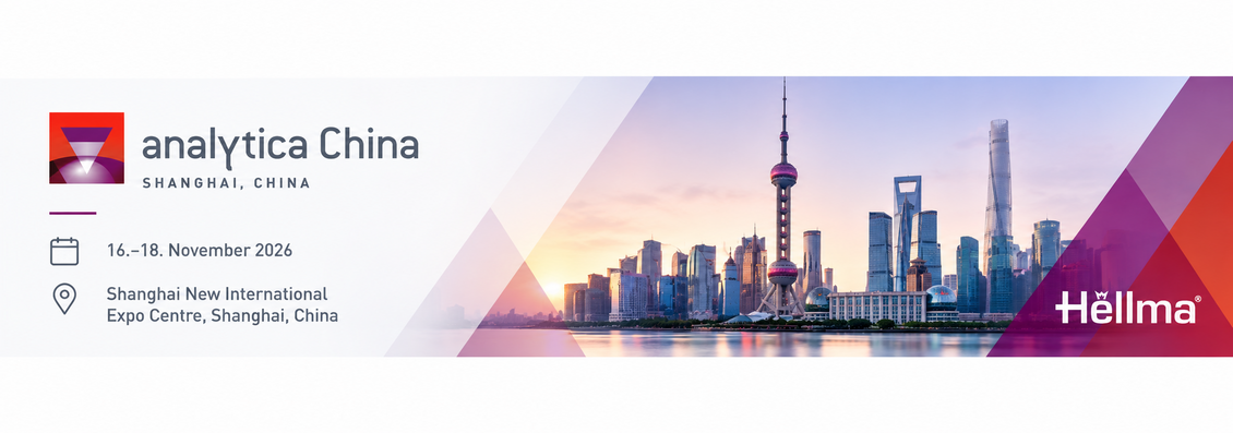 analytica China 2026 in Shanghai – Hellma vor Ort