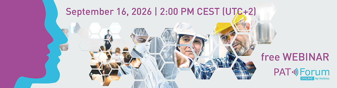 Hellma PAT Forum Webinar Event Banner